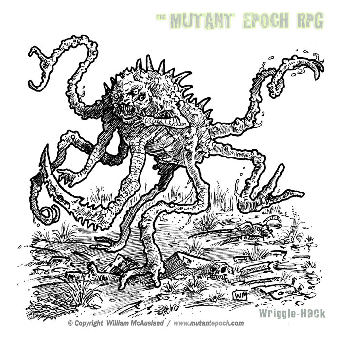 The Mutant Epoch Monday Mutants Bestiary Book Art Gallery